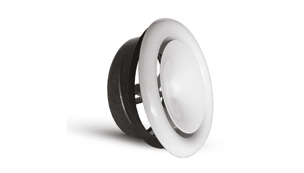 Ventilair EAV-CM-125 basis luchtventiel toevoer tot 70 m²/h D 125 mm