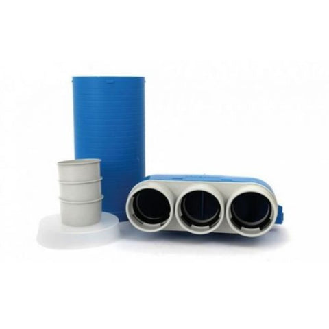 Vent-Axia VCH250-63 ventielcollector 3 x D 63 mm D 125 mm met huls