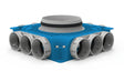 Vent-Axia VTVGS 69 180 subcollecteur 12 x D 69 mm et D 180 mm