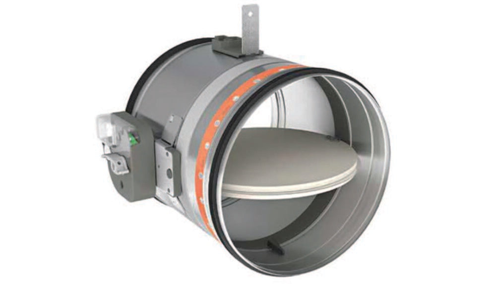 Ventilair CF60H-160 brandklep D160 brandweerstand van 60 minuten