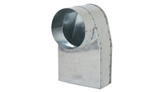 Ventilair TRB1x220-180 piquage vertical 220x80 mm vers rond D160 mm galvanisé