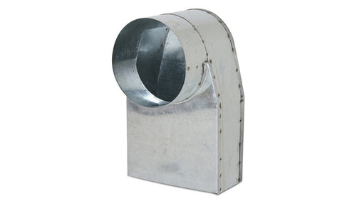 Ventilair TRB1x220-180 traphoek 220x80 mm naar rond D160 mm galva