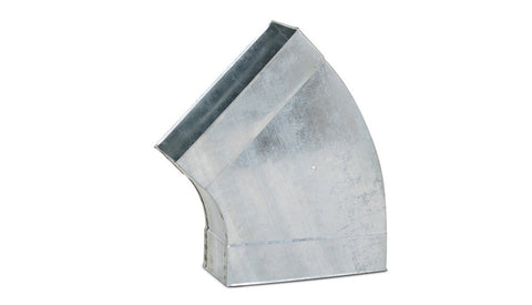 Ventilair FGBH45220 horizontale bocht 45° 220x80 rond galva
