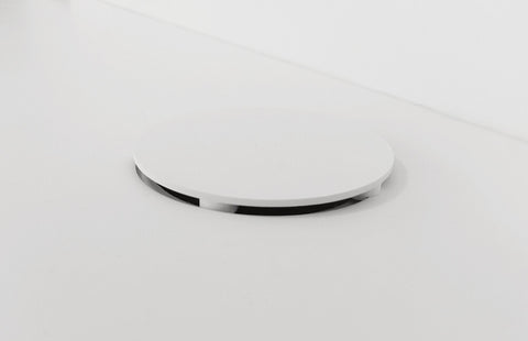 Dzignstone Solid Flat afdekplaatje voor douchebak 109 mm