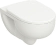 Geberit Selnova set toilet bowl wall-hunge TurboFlush - with toilet seat