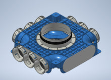 Vent-Axia VK69 9D 160 collecteur principal 9 x D 69 mm et D 160 mm