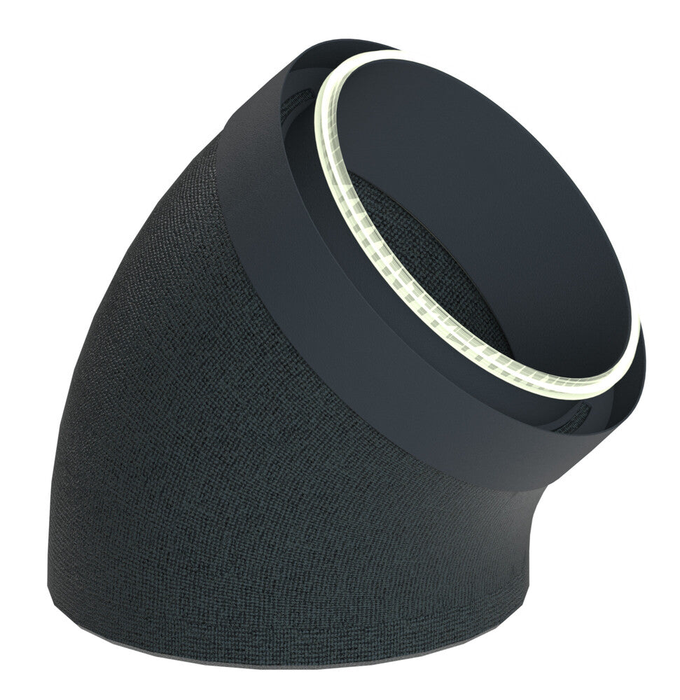 Duco DucoFlex Star isobocht 45° met koppelstuk D180