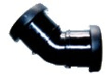 Pipelife PP bocht 45° FF wit D 32