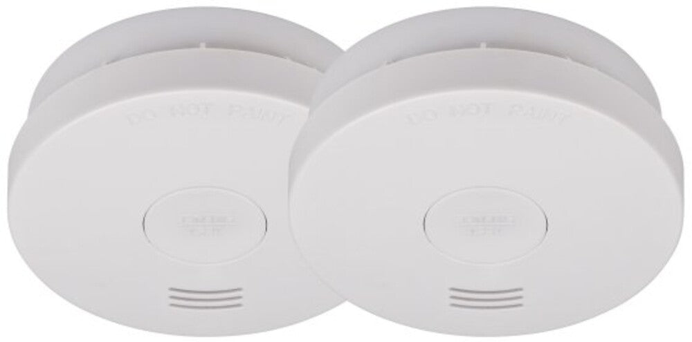 Brennenstuhl set 2x RM L 3100 rookmelders met geïnstalleerde batterij
