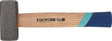 Tecwerk massette head weight 1250 g with curved hickory handle