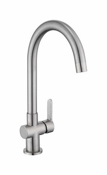 GO Van Marcke Verona mixer tap kitchen brushed nickel