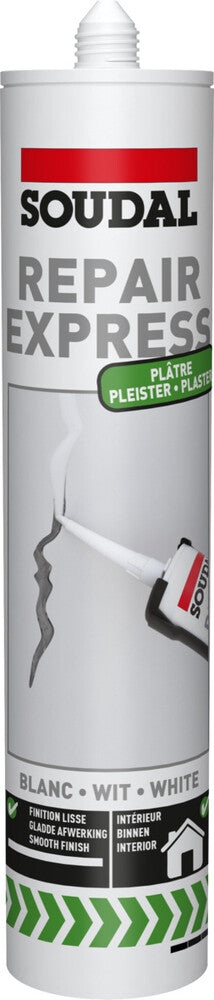 Soudal Repair express plaster 250 ml vul- en afdichtmiddel
