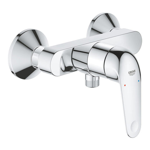 Grohe Euroeco douchemengkraan wandmontage S-koppelingen chroom
