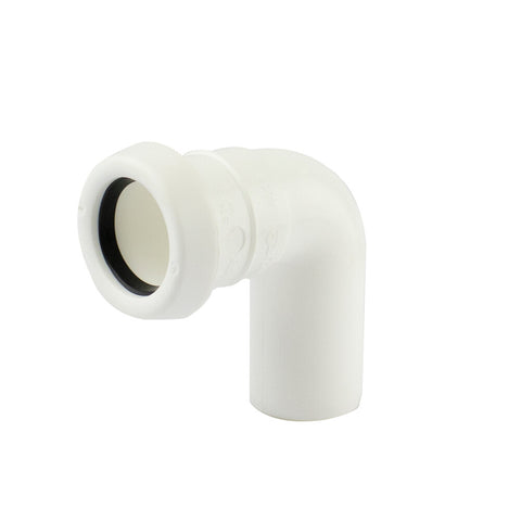 Pipelife PP hulpstuk sanitaire bocht M/S 90 32 wit