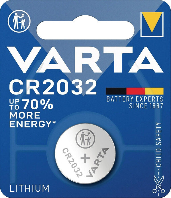 Varta knoopcel electronics 3 V 220 mAh CR2032 20 x 3,2 mm