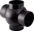 Geberit décharge en PE embranchement boule 88,5° 2 embr. à 180° D90 x 90
