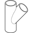 Geberit afvoer PE T-stuk 45° d=250mm, d1=110mm