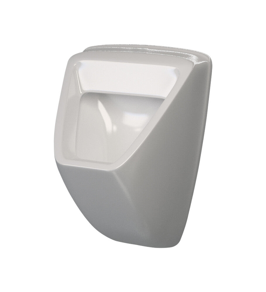 GO Van Marcke Valencia urinoir met acheraansluiting voor inbouwflush wit