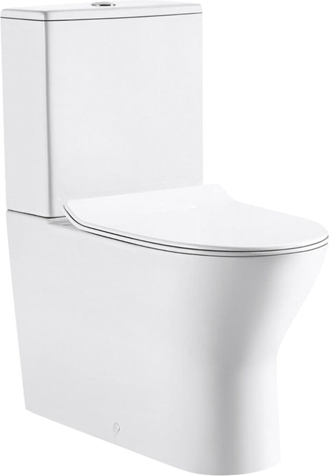 GO Van Marcke Verona PACK staand toilet zonder spoelrand wit mat