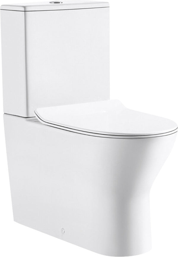 GO Van Marcke Verona PACK staand toilet zonder spoelrand wit mat