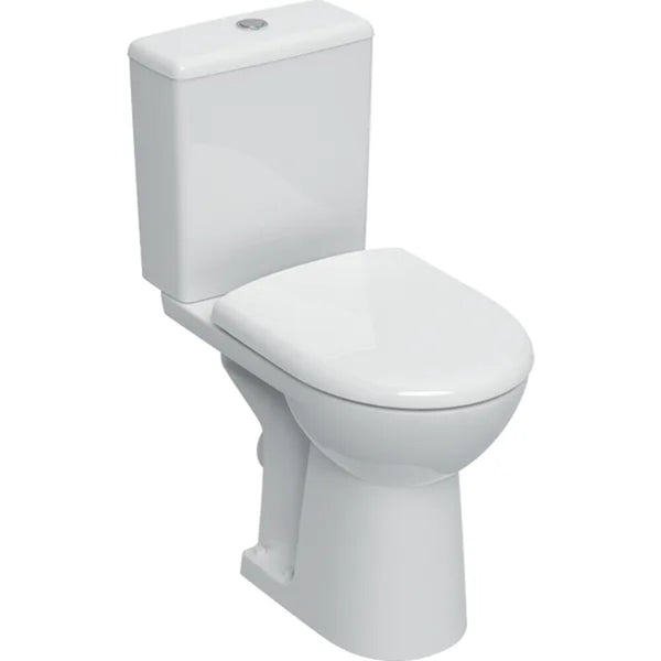Geberit Comfort closetcombi verhoogd Rimfree met zitting wit