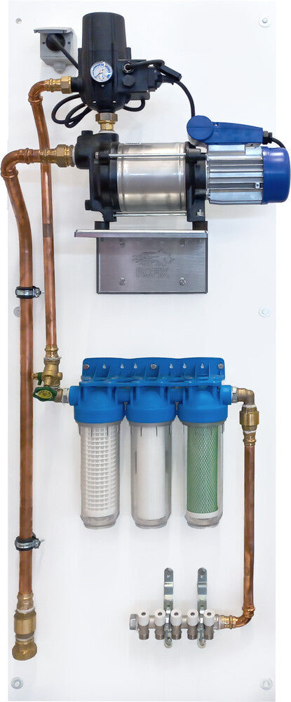 Prefab paneel regenwaterpomp KSB regenwaterfilter 5 kringen regenwater SYSTEMPEX