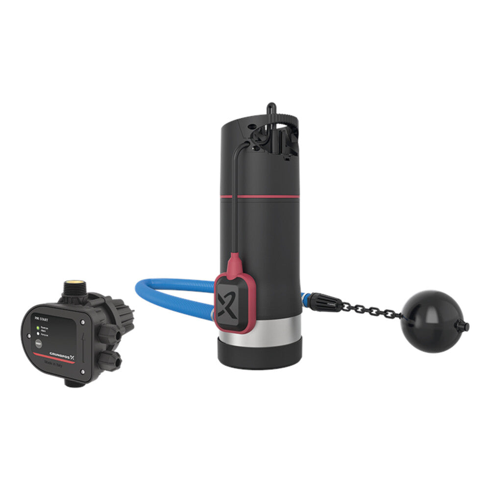 Grundfos SB BOOSTER 3-45 AW+PM start regenwaterrecuperatie-pakket PP-GF30 33,4 m