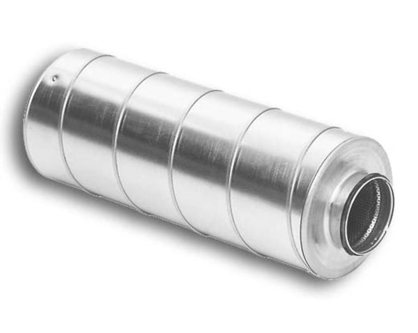 Sanutal geluidsdemper 50mm isolatie met dichting D160 / 600mm