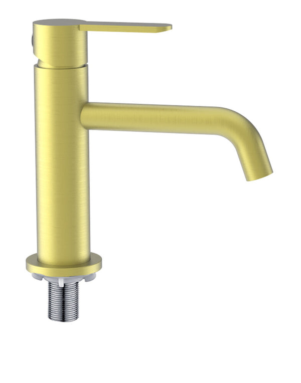 GO Van Marcke Verona robinet lave-mains or brossé
