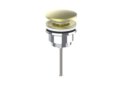 GO Van Marcke Verona wastafelplug click-clack geborsteld goud