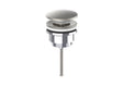 GO Van Marcke Verona wastafelplug click-clack geborsteld nikkel