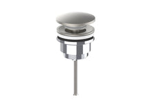 GO Van Marcke Verona wastafelplug click-clack geborsteld nikkel