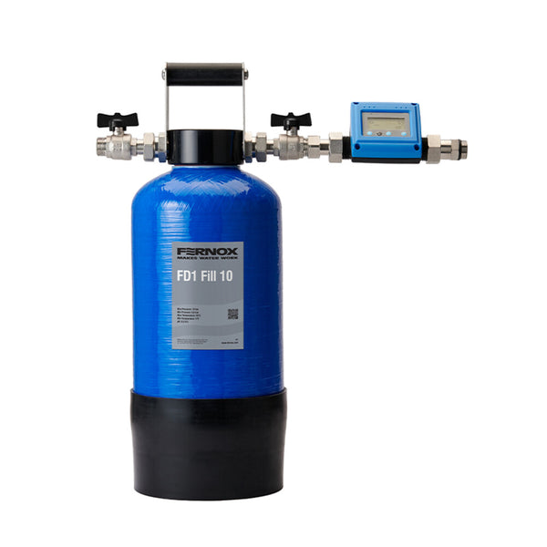 Fernox FD1 Fill 10 bouteille mobile demin