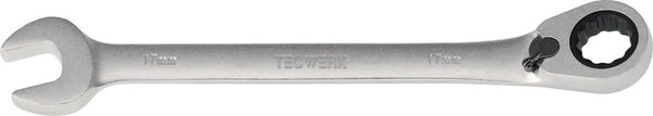 Tecwerk cle mixte à cliquet ouverture de clé 10mm longueur 158mm