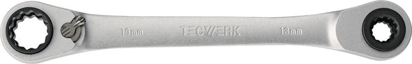 Tecwerk clé polygonale à cliquet 4 en 1