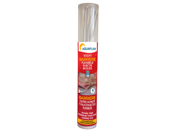 Aquaplan vochtbarrière flexibele injectiebuisjes 4 stuks