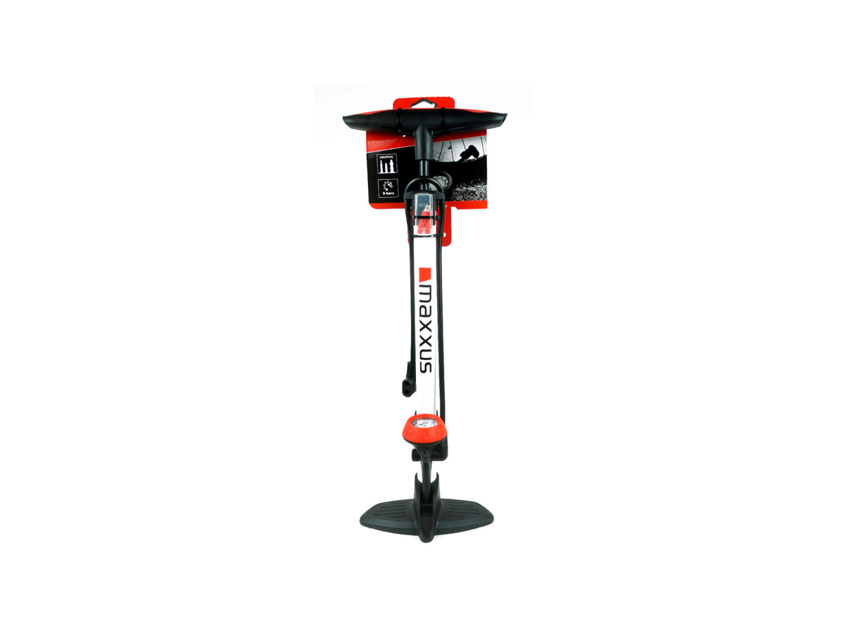 Maxxus voetpomp 64cm + manometer