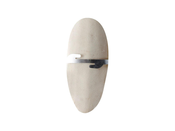 Flamingo vogelsnack sepiaschelp 11cm 2 stuks