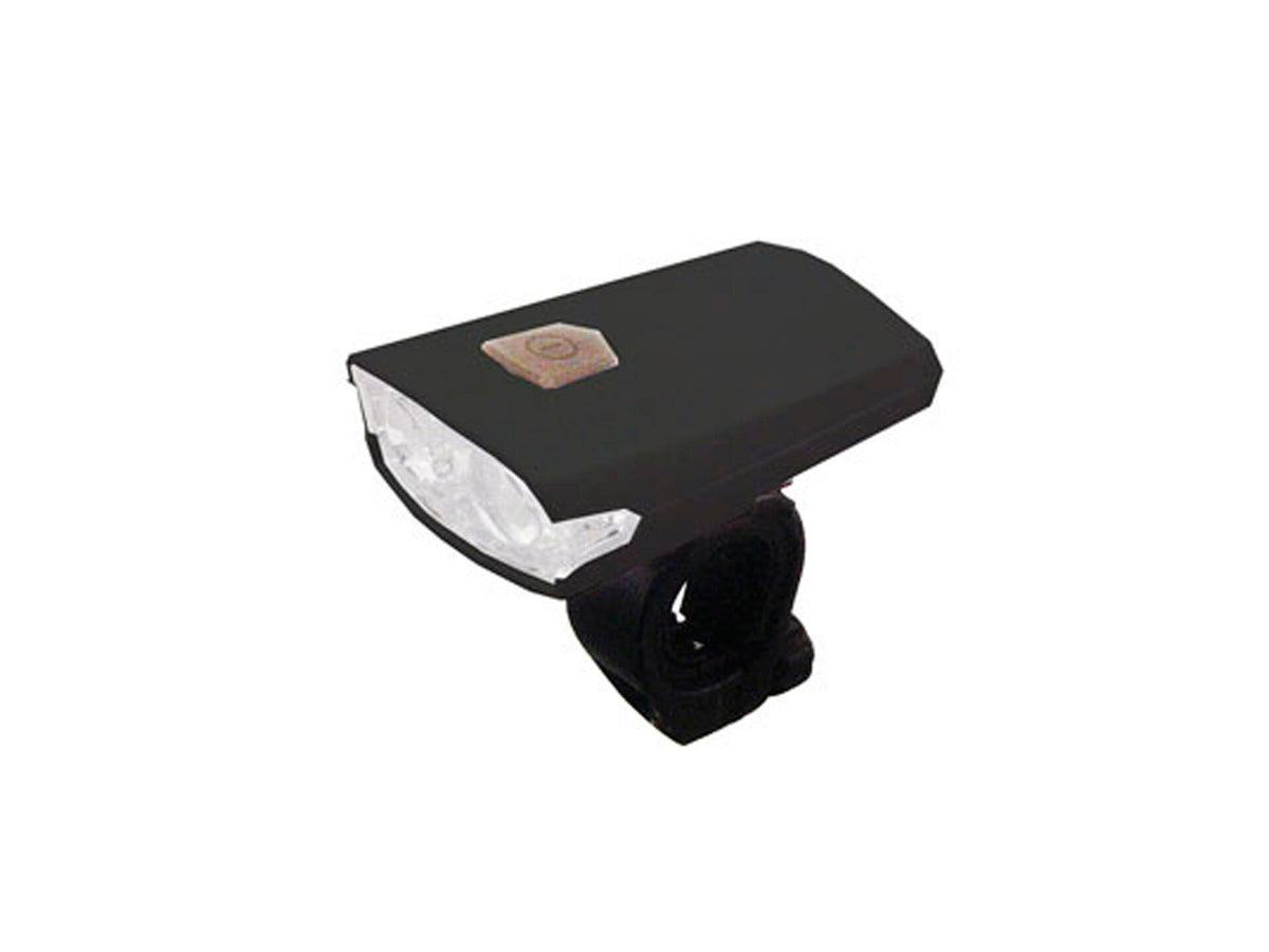 Maxxus voorlamp met USB 2 LED muon batterij 3 functies