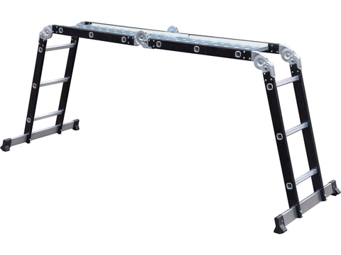 Escalo vouwladder met stabilisator 4x3 sporten