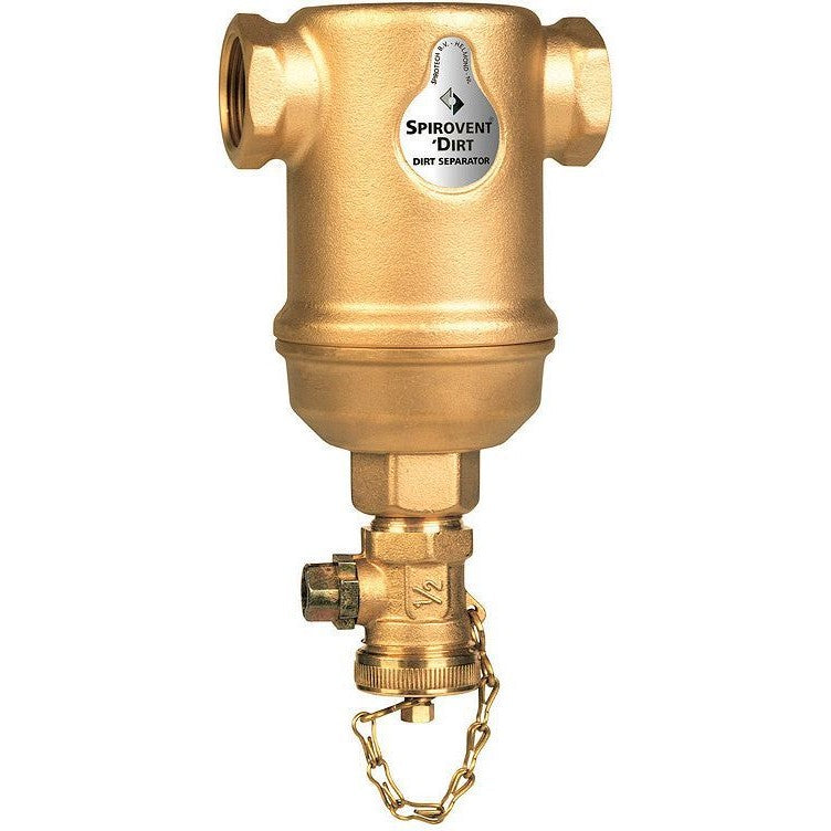 Vuilafscheider spirotrap 5/4"F horizontaal