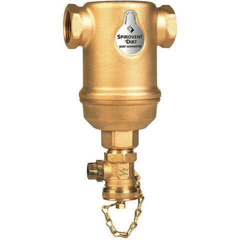 Vuilafscheider spirotrap 5/4"F horizontaal