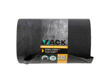 Mack vuilniszak container 240l zwart 10 stuks