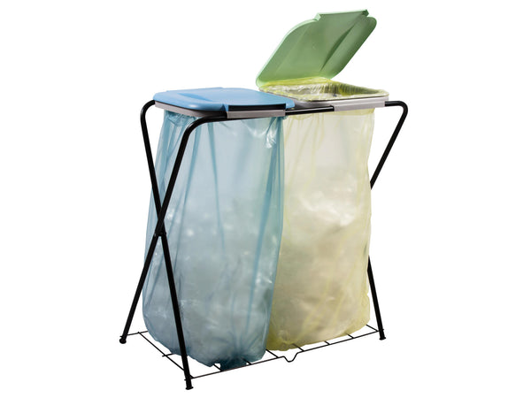 Practo Home support sac poubelle double + grille