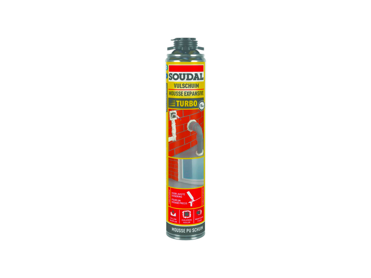 Soudal vulschuim Turbo 870ml