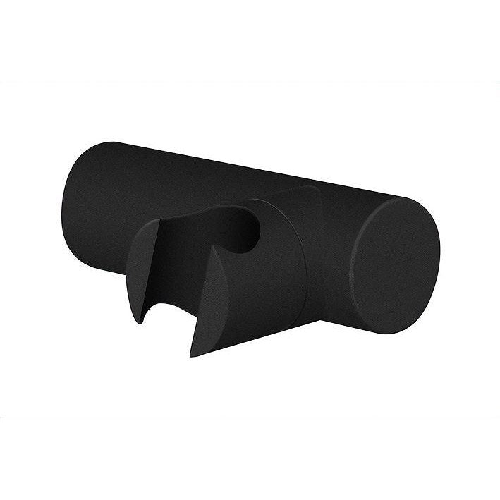 WANDHOUDER HANDDOUCHE UNIVERSEEL ROND NOBILI MAT ZWART