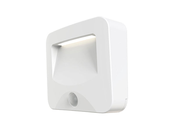 Profile wandlamp LED met bewegingsdetectie op batterij IP 44