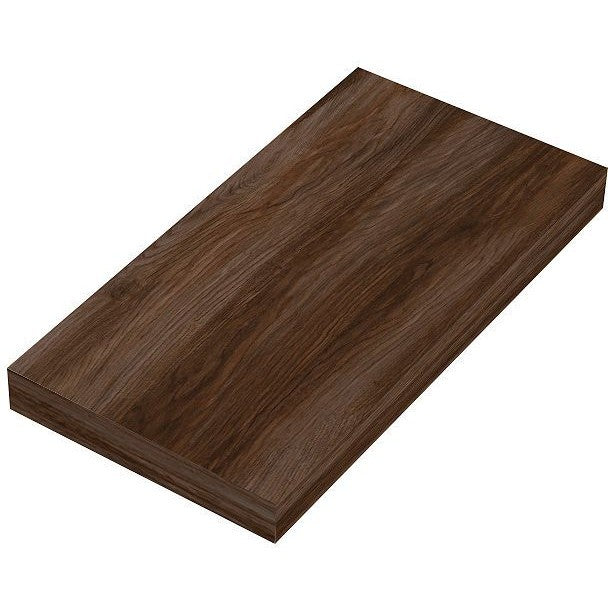 Wandtablet COFFEE 150X300X19MM tot 7KG notelaar Fluweel