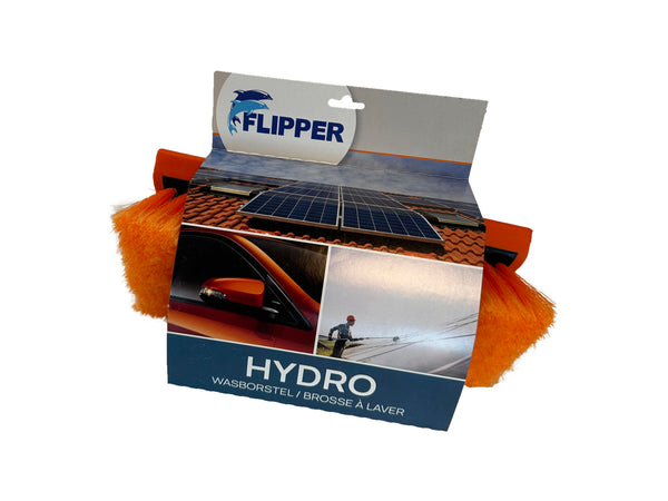 Flipper wasborstel combi 25cm oranje