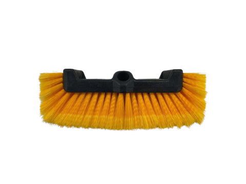 Flipper wasborstel triple zacht 24cm oranje